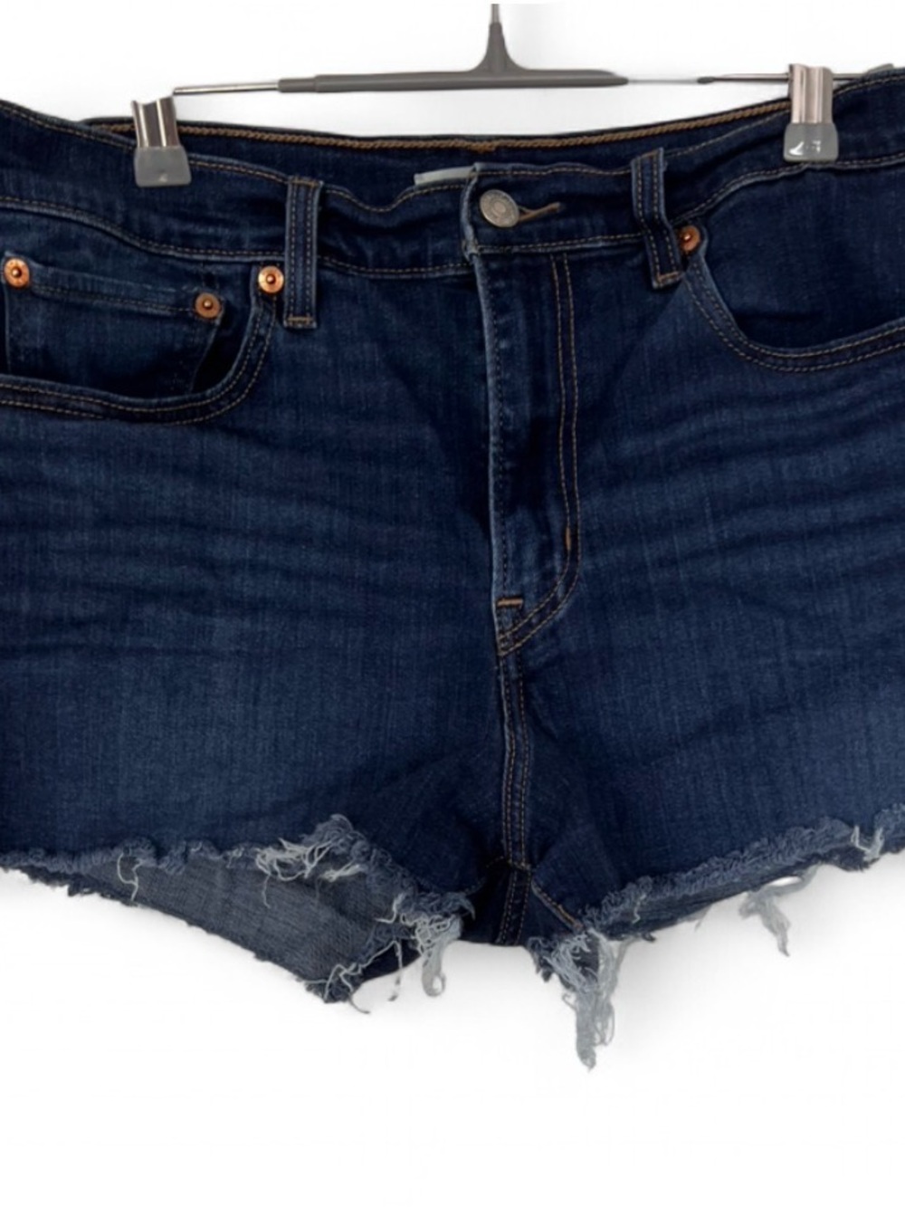 Levi’s high rise denim cutoff shorts size 30